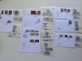 timbre liechtenstein  2000 FDC et 28.- affranchissements