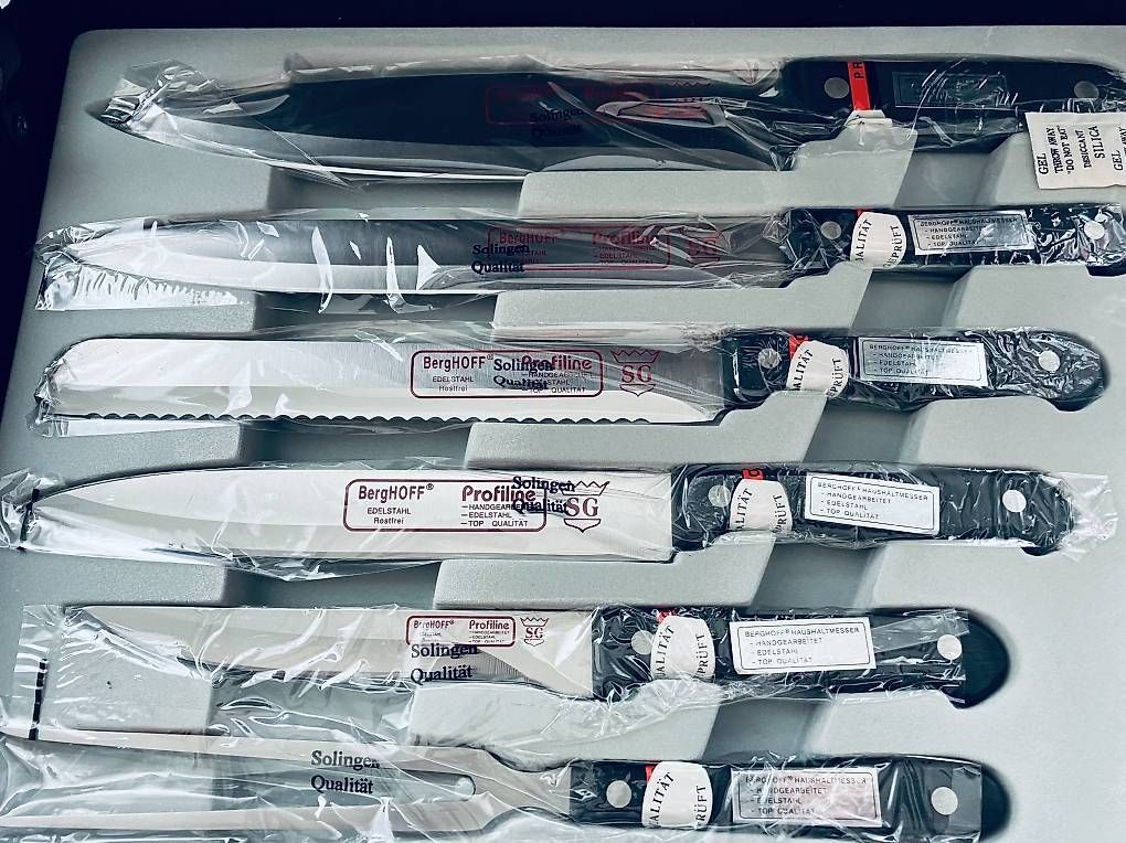 Coltelli da cucina: BERGHOFF  -  Messer Set – Nuovo e nell'imballaggio originale da Rothrist venduto da gbo52 2