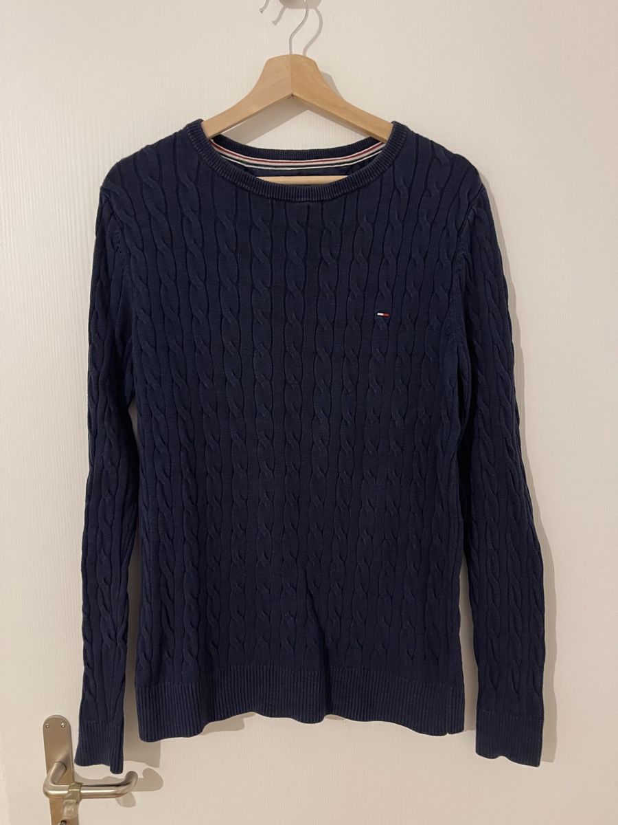Tommy Hilfiger Maglioni & Felpe: Tommy Hilfiger Strickpullover, dunkelblau, Gr. M - Top! Y2k – Usato da Wetzikon ZH venduto da Jan_wojt