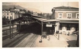 Lugano (TI) SBB Bahnhof foto 8 x 5