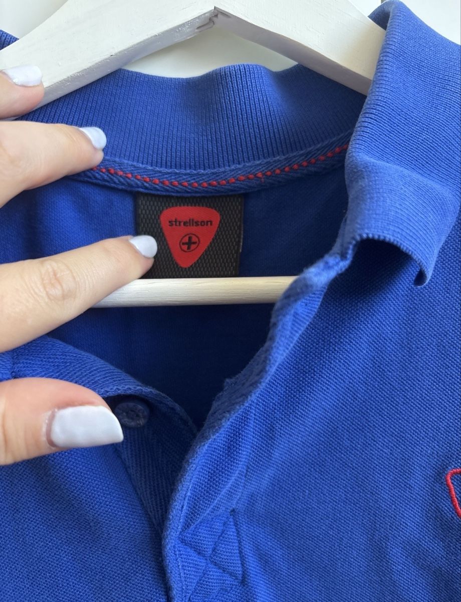Strellson Magliette Polo: Blaues Strellson Poloshirt – Nuovo (secondo la descrizione) da Lengwil venduto da lin_vt8r 1
