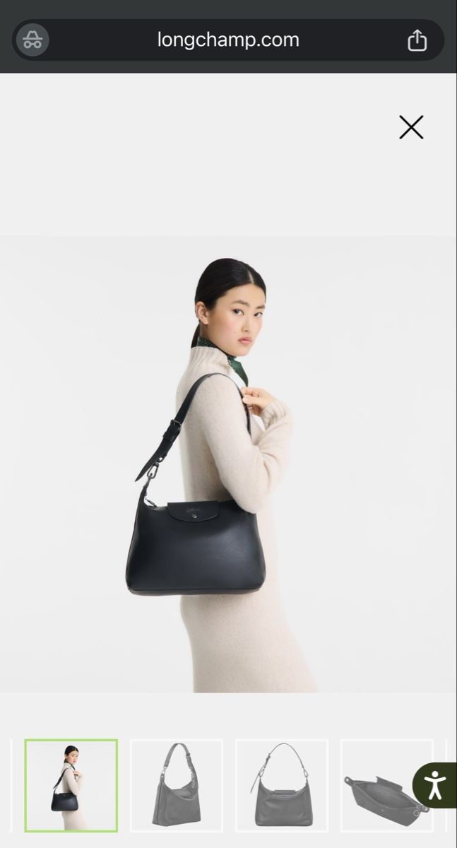 Longchamp Borse da donna: Longchamp pliage xtra cuir noir - hobo – Nuovo e nell'imballaggio originale da Lausanne venduto da Cupcake.vanille 1