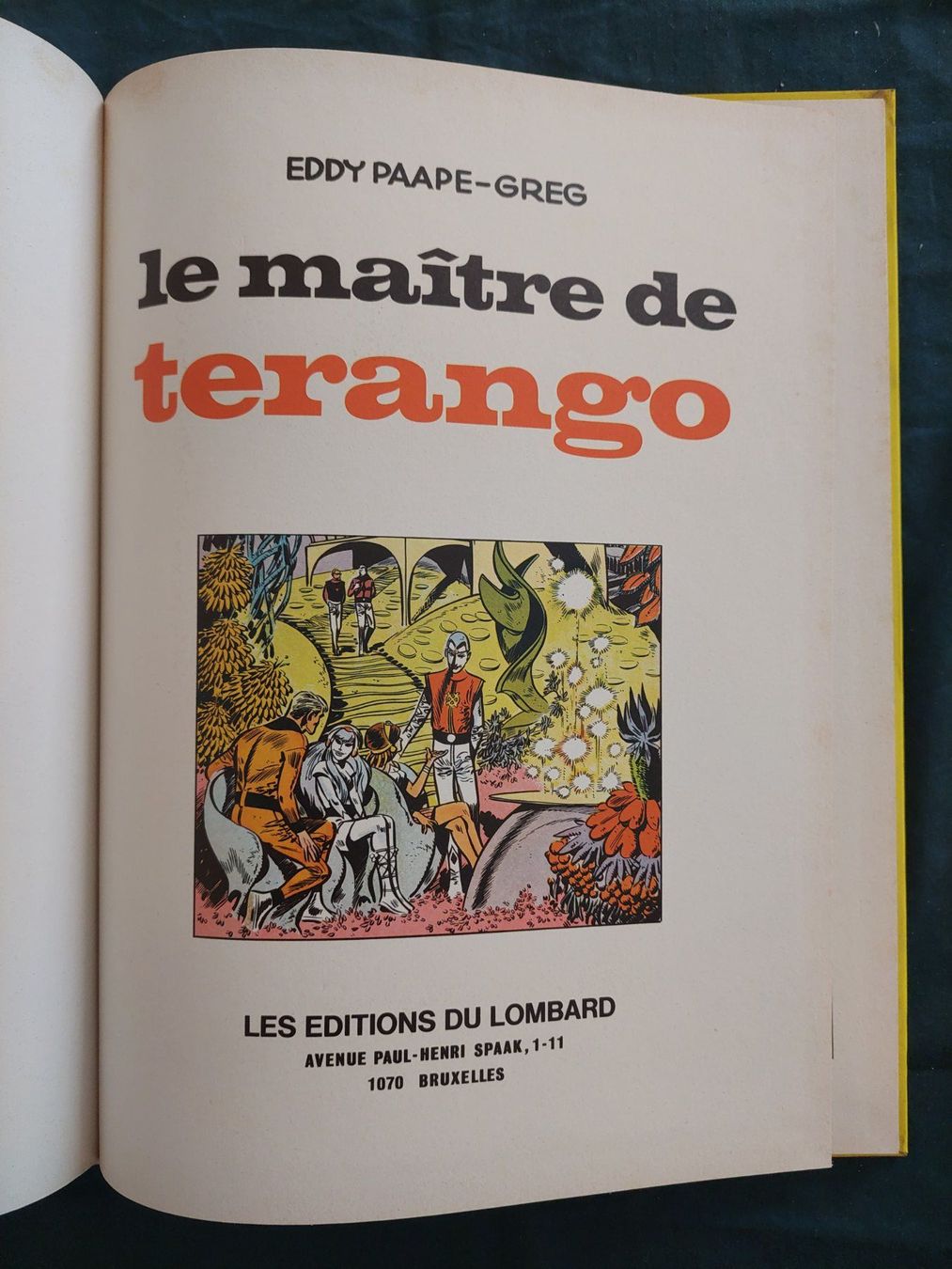 Fumetti: Luc Orient T.3 Le Maître De Terango EO 1971 Ed. Lombard BE – Usato da Genève venduto da Blu_BD 2