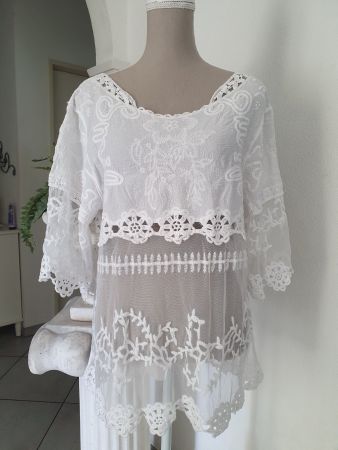 Shabby Bluse 1 Size *neu* "Chicoree"