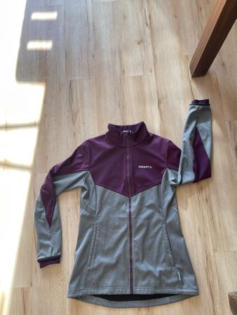 Veste de sport femme Craft gris violet  M état neu
