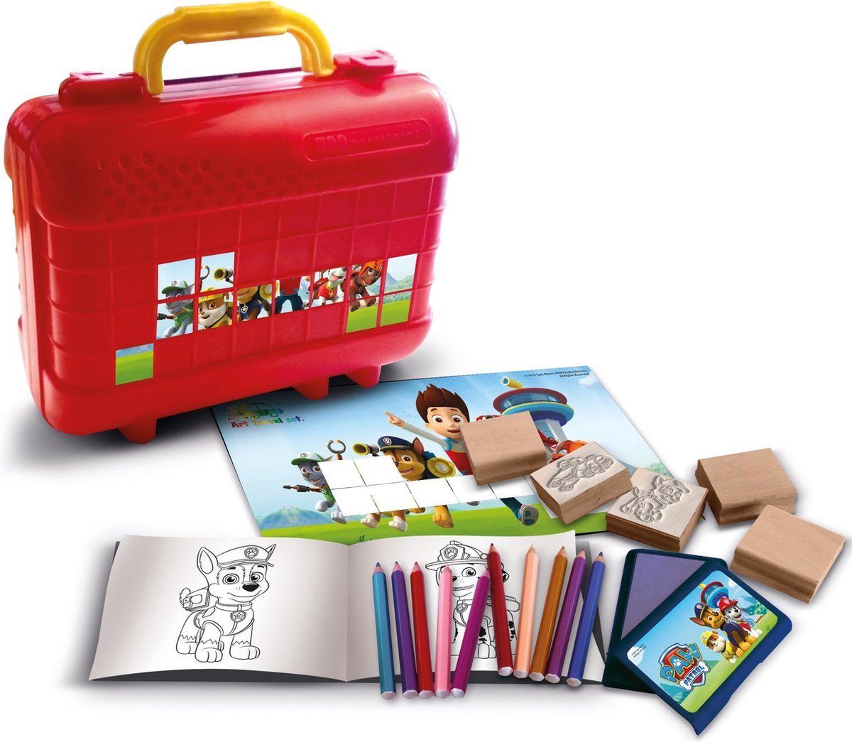 Kit bricolage: Paw Patrol Bastelkoffer / Stempelset – Nuovo e nell'imballaggio originale da Oensingen venduto da Liquidations-Shop 1