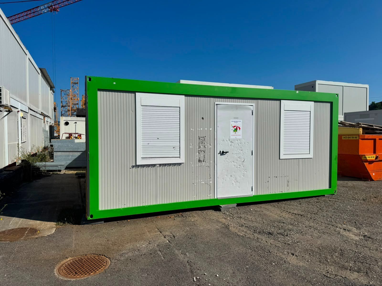 Contenitori edile: EUROstandard Bürocontainer 20 Fuss – Usato da Zofingen venduto da EUROmodul 4