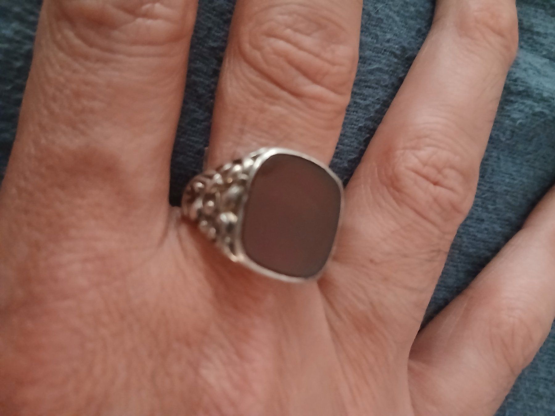 Anelli: Bague en argent ancienne – Usato da Genève venduto da GenevaLuxury 9