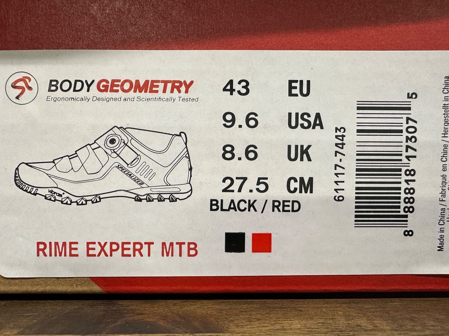 Specialized Herrenschuhe: Specialized Rime Expert MTB Schuh Gr. 43 – Neu und originalverpackt aus Wetzikon ZH von  4