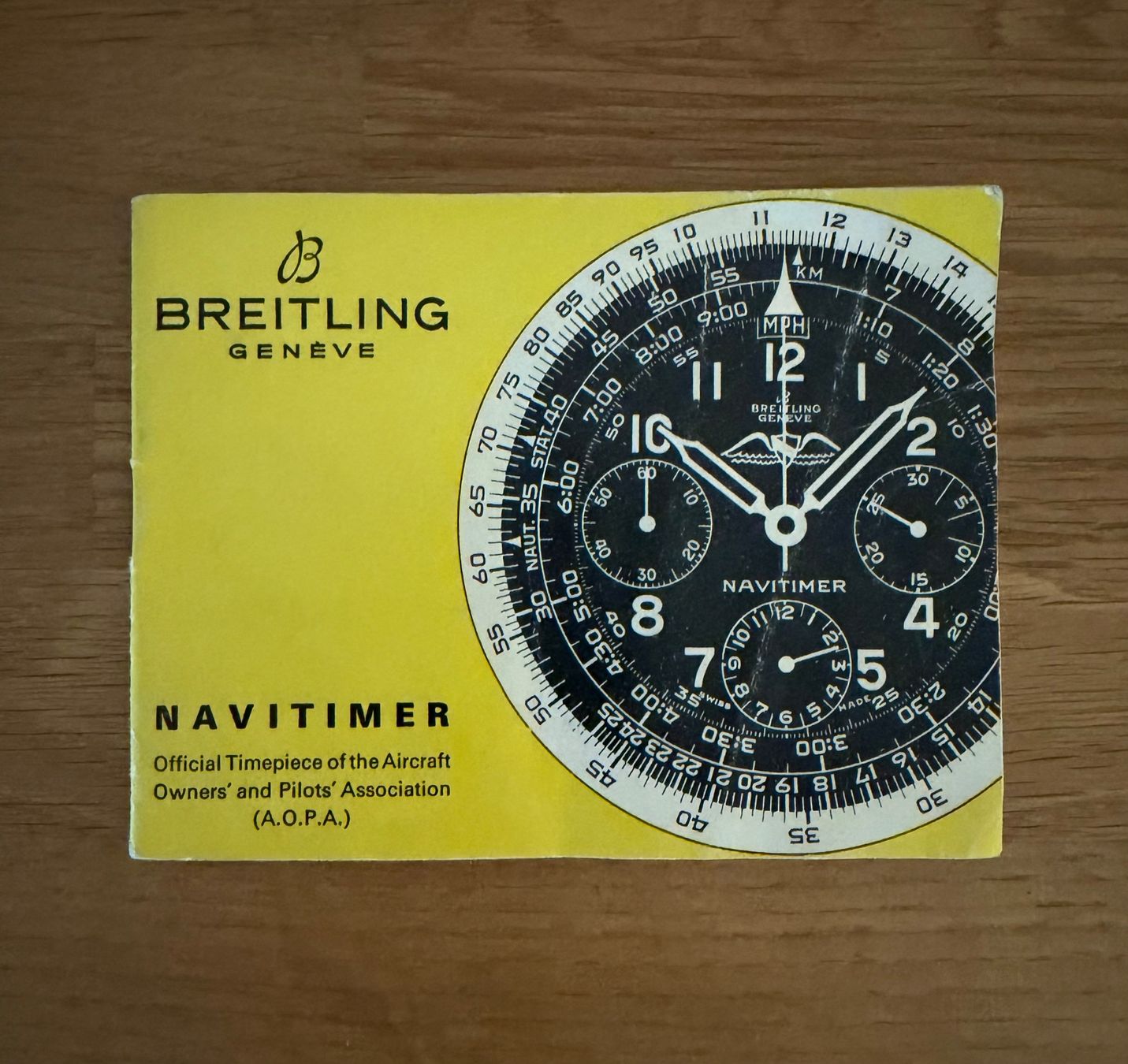 Breitling Uhren: Breitling Navitimer 816 "Big Case" 1968 Pièce de collection – Gebraucht aus Gryon von Hamynos 7