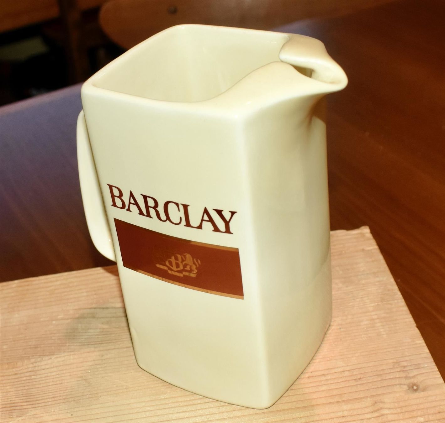 Karaffen: VINTAGE Wasserkrug/Karaffe BARCLAY gross – Gebraucht aus Pfaffhausen von mono_rec