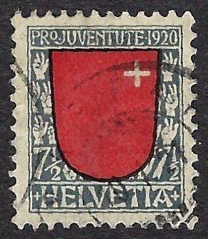 Tutti i francobolli: Pro Juventute 1920 ganzer Satz – Usato da Luzern venduto da Einh0rn 1
