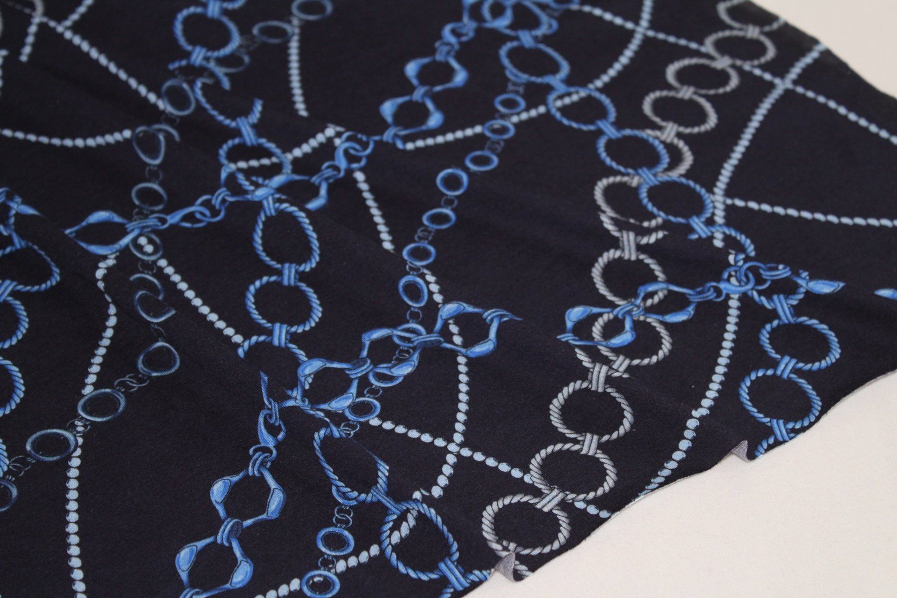 Stoffe: ***AUSVERKAUF*** Stoff Viscosejersey d.blau – Neu (gemäss Beschreibung) aus Obfelden von solomon111