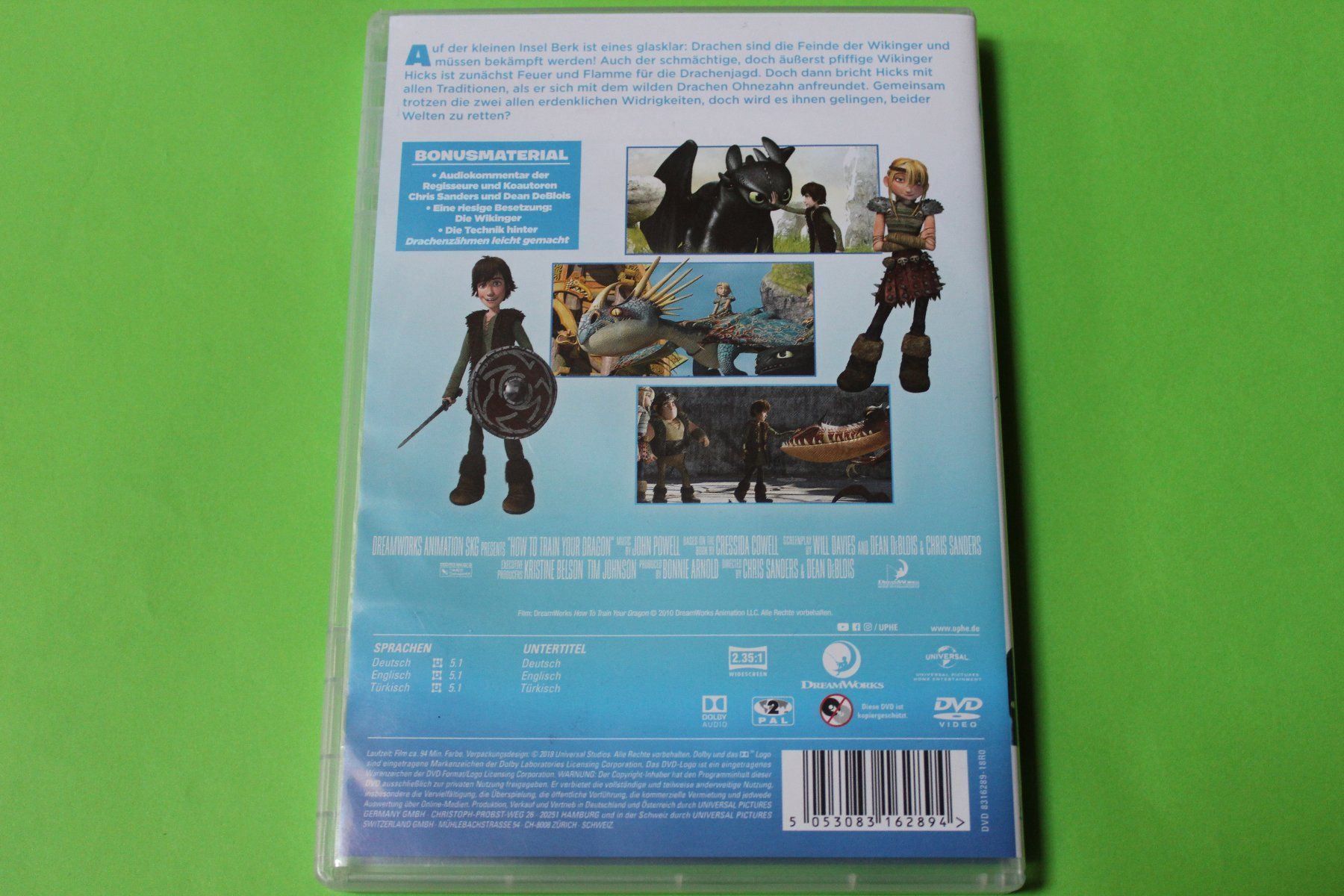 Tous les DVDs: DRACHENZÄHMEN LEICHT GEMACHT 2010 DVD – D'occasion à Tübach par JamesStone 3