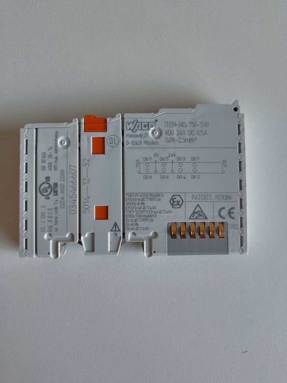 SPS Karte Wago 750 530 Modul 8DO 24V DC 0 5A Kaufen auf Ricardo