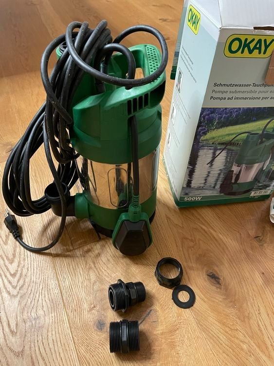 Pumpen & Teile: Schmutzwasserpumpe 500W – Gebraucht aus Immensee von atlantic_journier