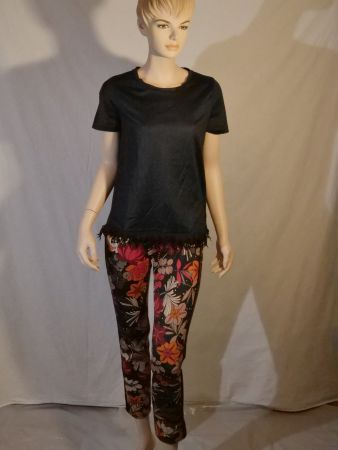 Raffaello Rossi Hose, 7/8 geblümt Gr.34