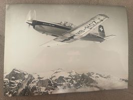 Werksfoto 17.5x12.5cm, PC-7 Pilatus Turbo Trainer