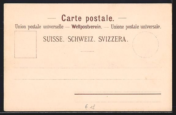 Cartoline postali: Litho Baden, Teilansicht mit Kirche – Usato da Berlin venduto da bartko-reher 1
