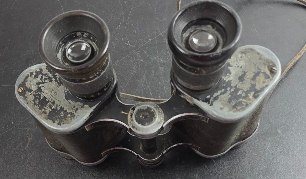 Feldstecher: Alte Feldstecher / Fernglas 6x antik – Gebraucht aus Flums von Flumsantik 1