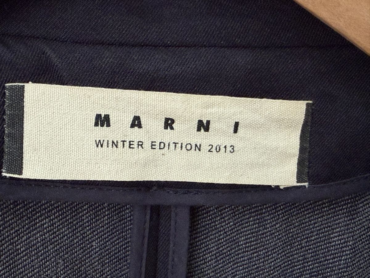 Marni Giacche: Jacke Marni dunkel blau – Usato da Meilen venduto da laksirp 3