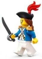 LEGO Minifigur Imperiale Offizierin (aus Set 10320)