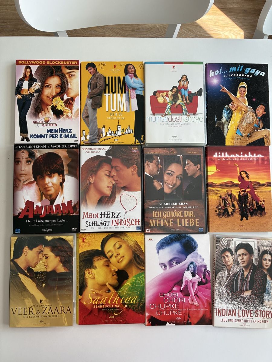 Tutti i DVDs: Bollywood DVD Sammlung  – Usato da Chur venduto da Knokno199