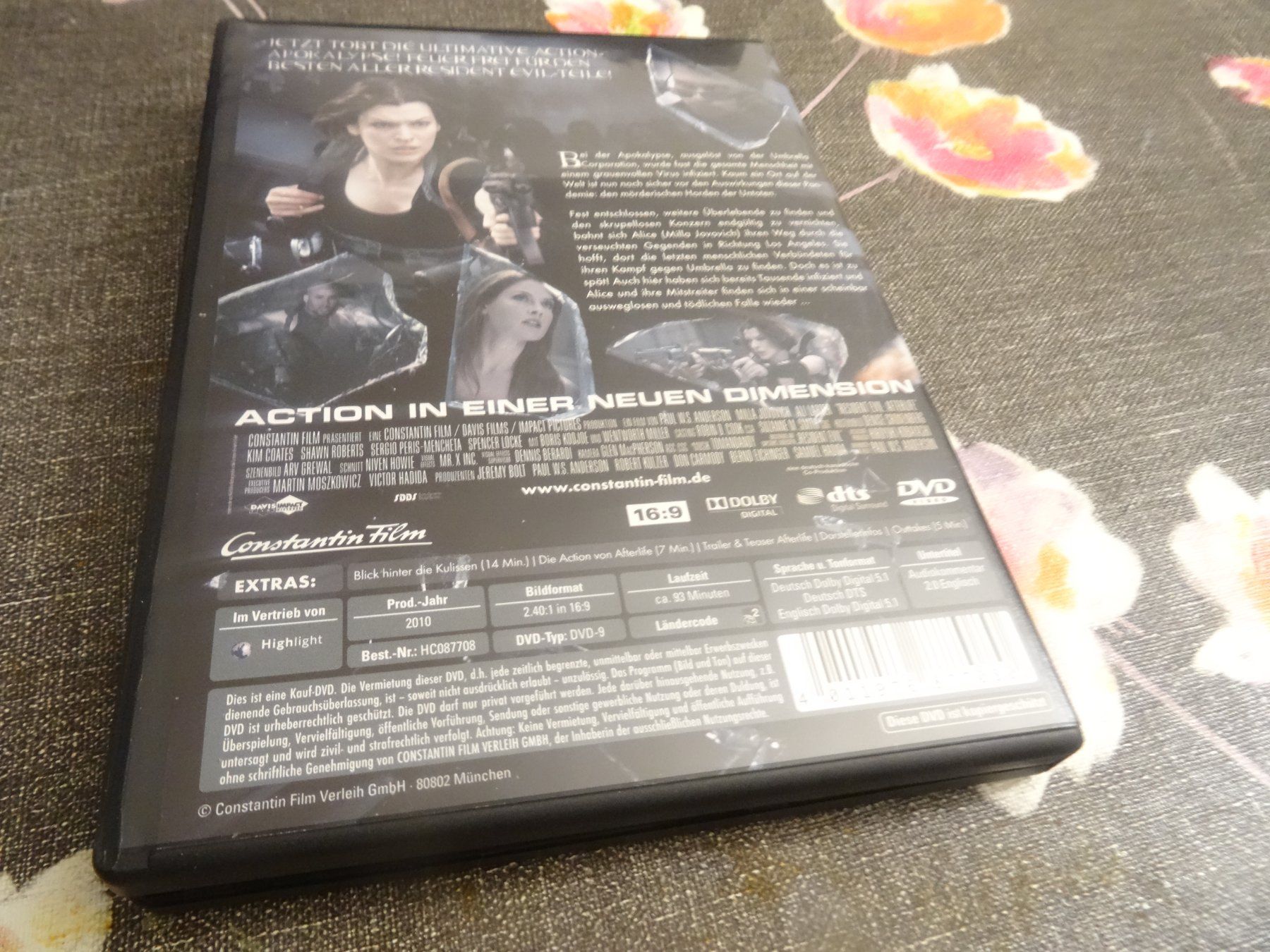 Tutti i DVDs: Resident Evil - Afterlife DVD – Usato da Olten venduto da Disc-Verkauf 2