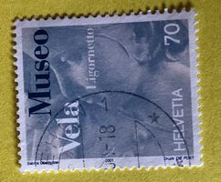 Nr.1023 GESTEMPELT Wiedereröffnung Museo Vela 2001  