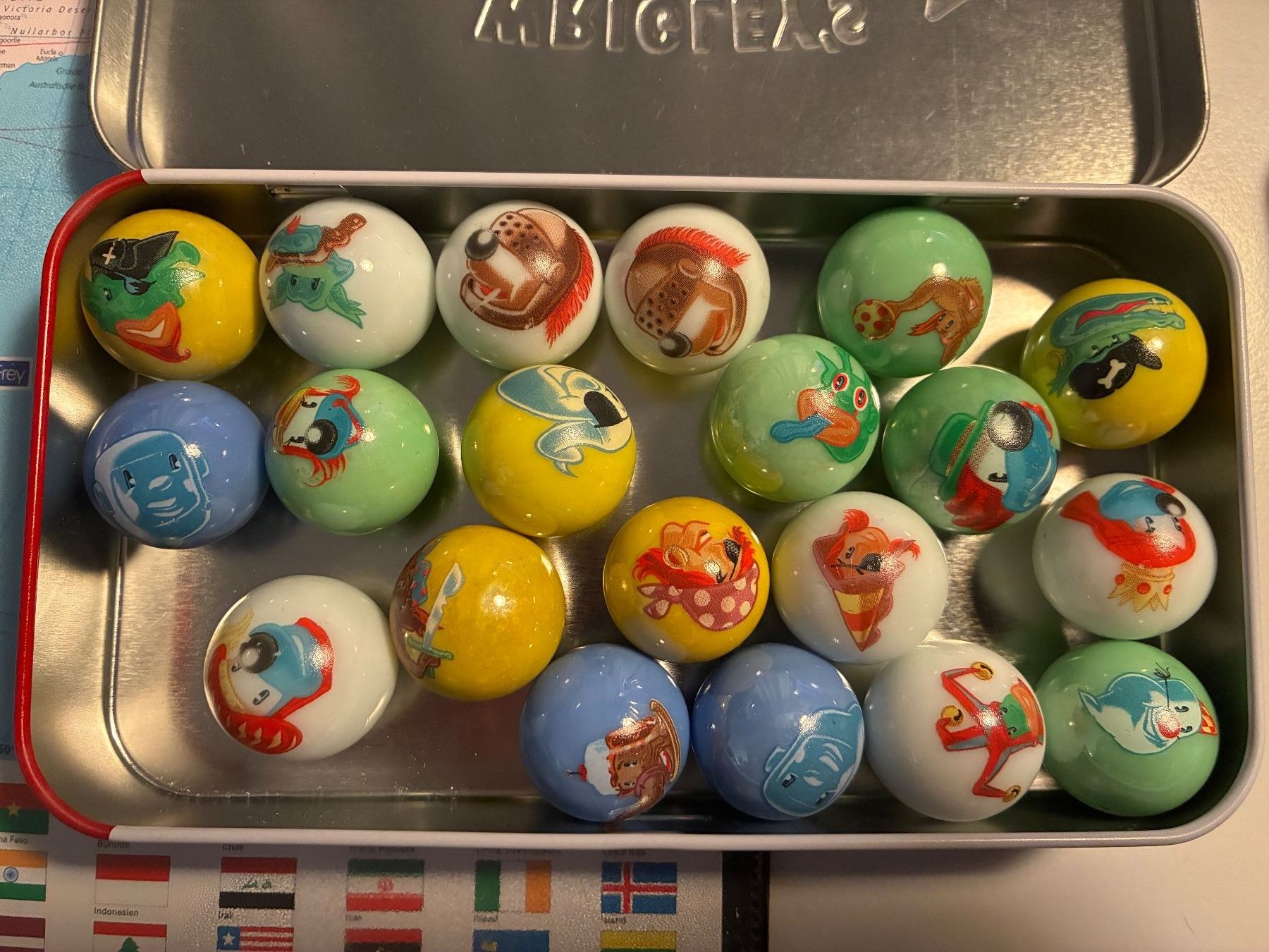 Migros Murmeln: 41 Murmeln Lillibiggs und andere – Gebraucht aus Goldau von padlmucki