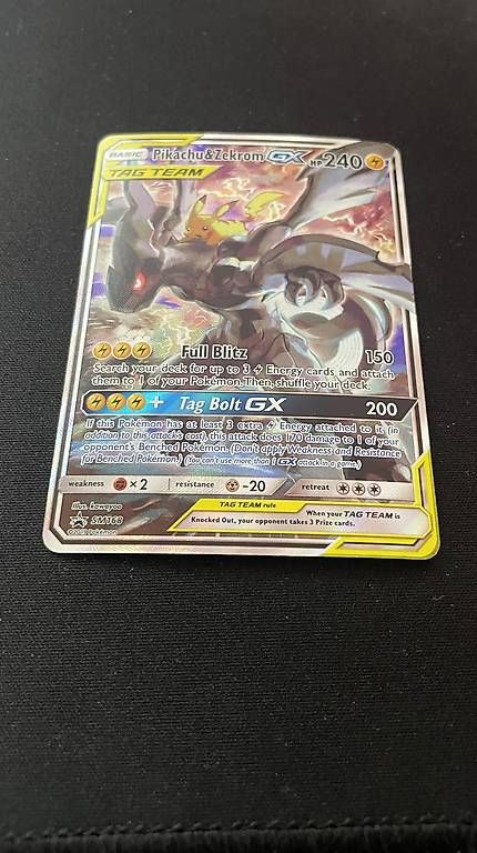 Pokémon Sammelbilder & Trading cards: Pokemon Pikachu & Zekrom Tag Team Promo – Gebraucht aus Oetwil am See von Push_Pull_Leg 1