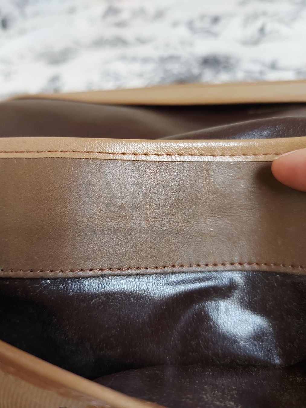 Lanvin Borse da donna: Sac à main vintage Lanvin – Usato da Lausanne venduto da Super-cerise 5