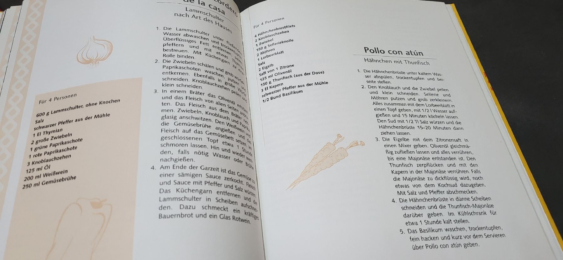 Libri: Kochbücher Spanisch und Thai – Usato da Langwies venduto da Erdmann81 2
