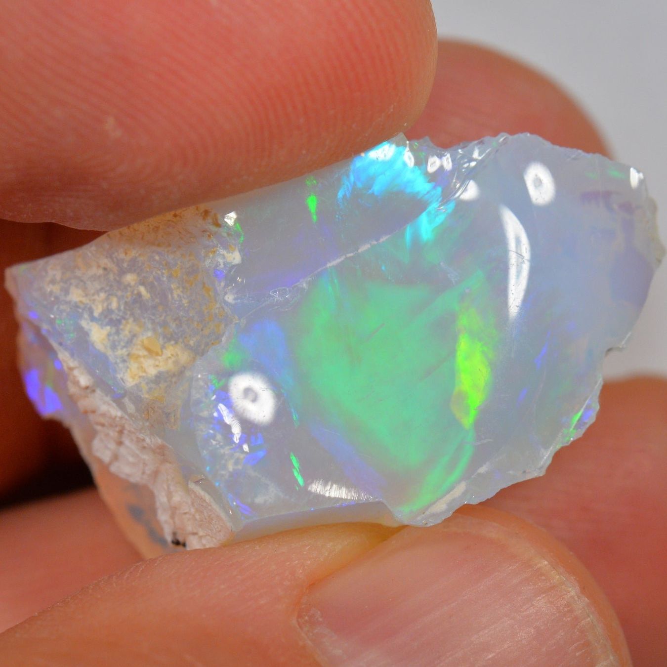 Edelsteine: 32.5 Karat - Roher Äthiopischer Welo Opal – Neu (gemäss Beschreibung) aus Rüti ZH von DeinOpal 4