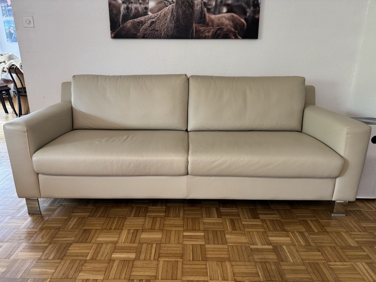 Sofas: Ewald Schillig Leder Sofa Set 2x – Gebraucht aus Galgenen von rpoto 1