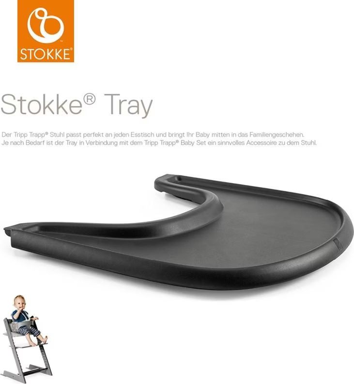 Stokke Chaises hautes: STOKKE Tripp trapp TRAY black – Neuf avec emballage d'origine à Genève par Loloana 2
