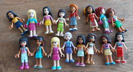 Grosse Sammlung Lego Friends Spielfiguren, 14 Stück total