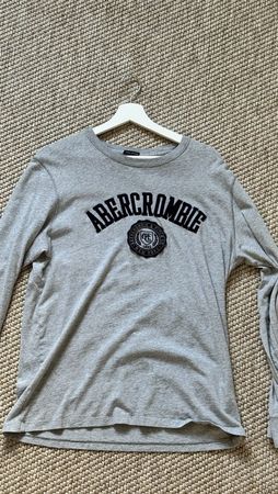 Abercrombie Longsleeve, Grösse L, Grau, Top Zustand!