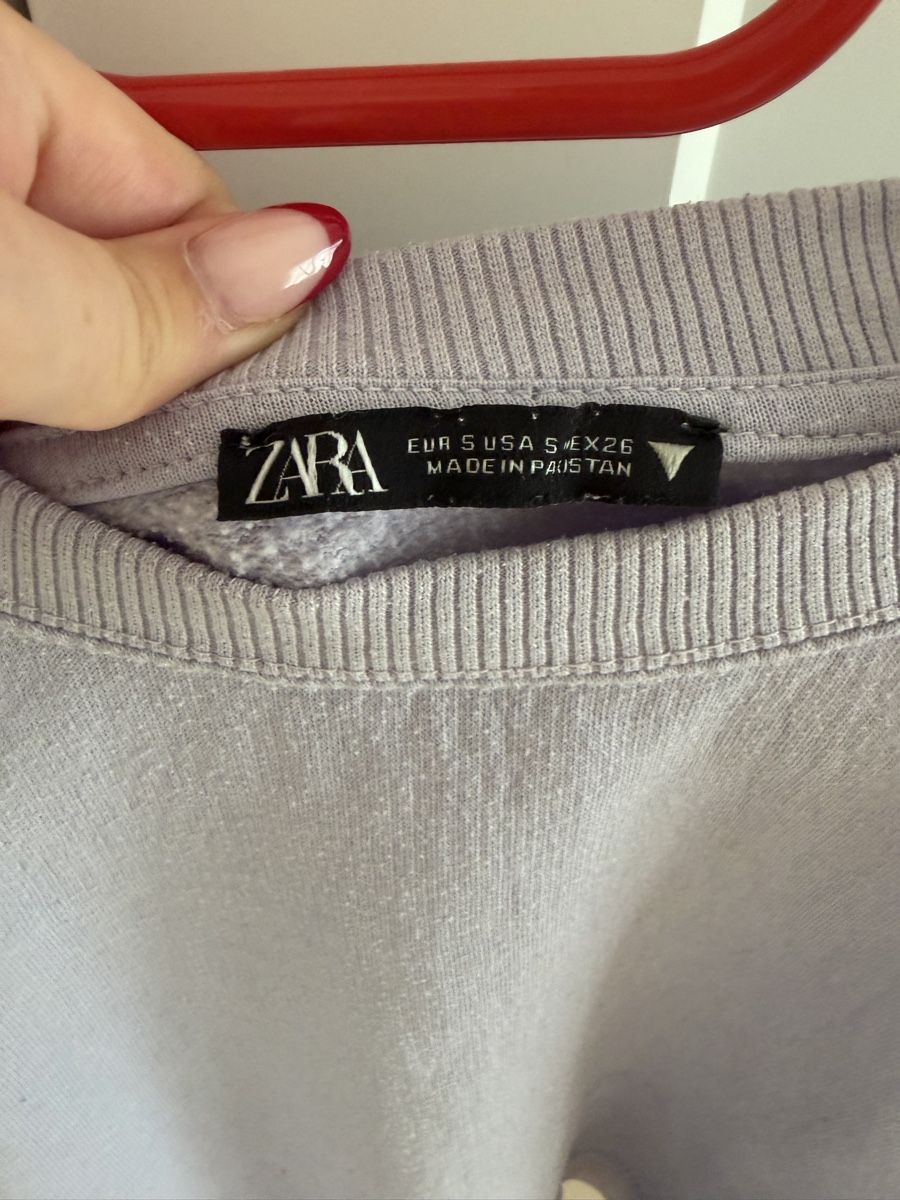 Zara Pullover & Sweatshirts: Zara Sweatshirt Light Purple Grösse S – Gebraucht aus Wil SG von fam_r6xv 2