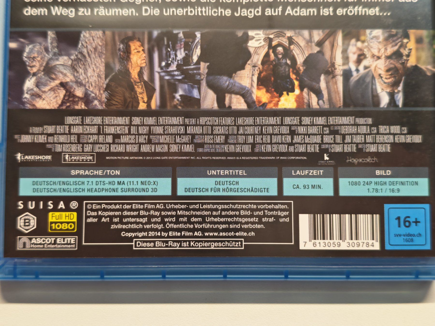 Alle DVDs: I, Frankenstein – Gebraucht aus Liestal von Kratzilla 3