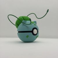 BulbasaurBall – 3D Gedruckter Pokéball Clicker | Bulbasaur