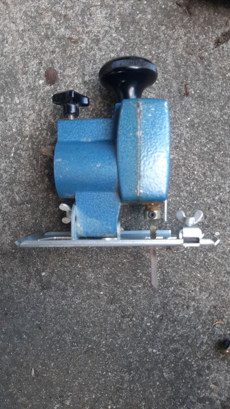 Seghe: Antike Vintage Stichsäge Mio lectric – Difettoso da Wil SG venduto da AmandaCreations