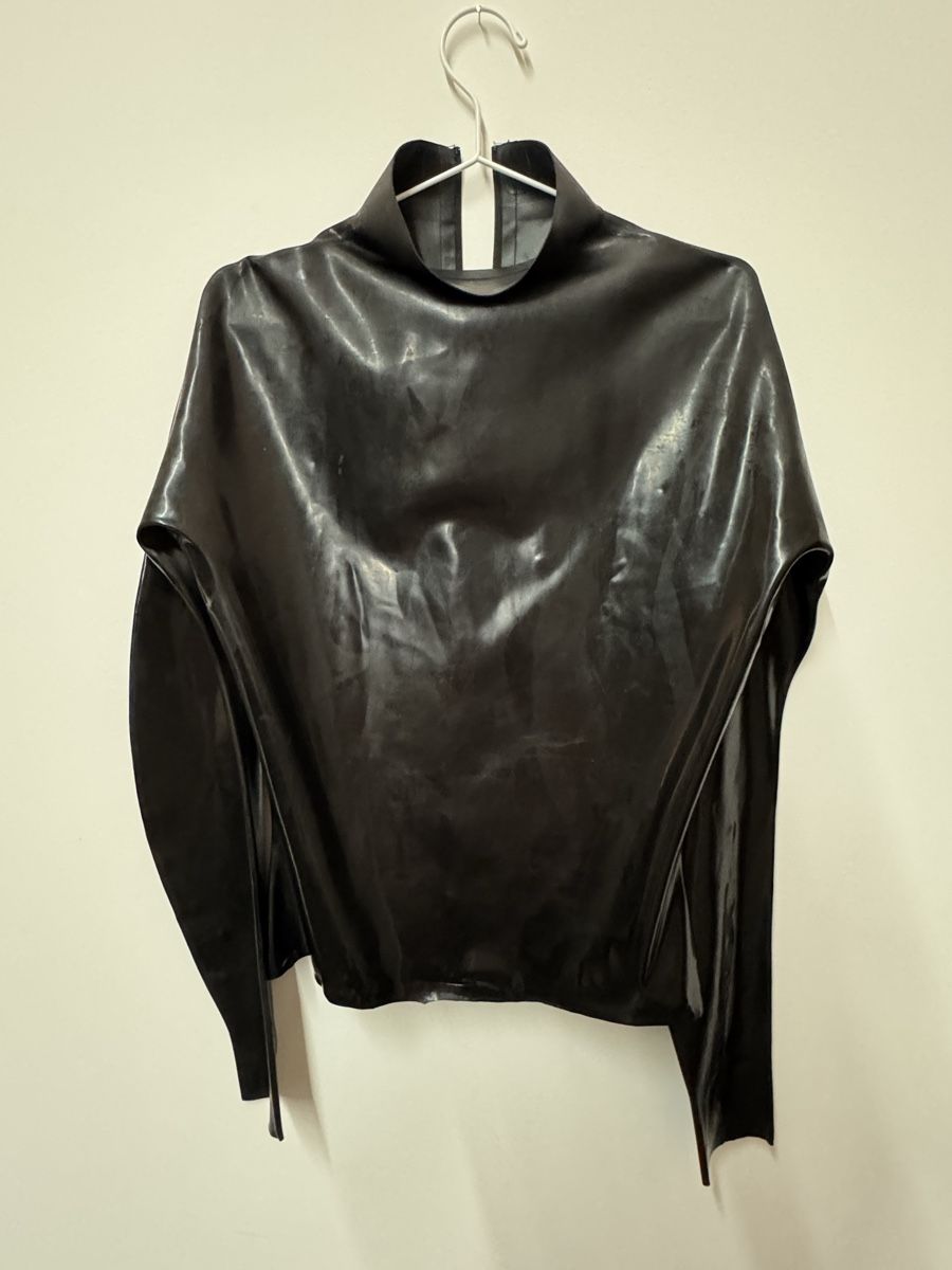 Camicette: Latex Bluse Schwarz – Usato da Meisterschwanden venduto da sim_2nwm
