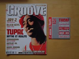 Groove Magazine janvier 2004 + CD 2 Pac Jay-Z Rim-K