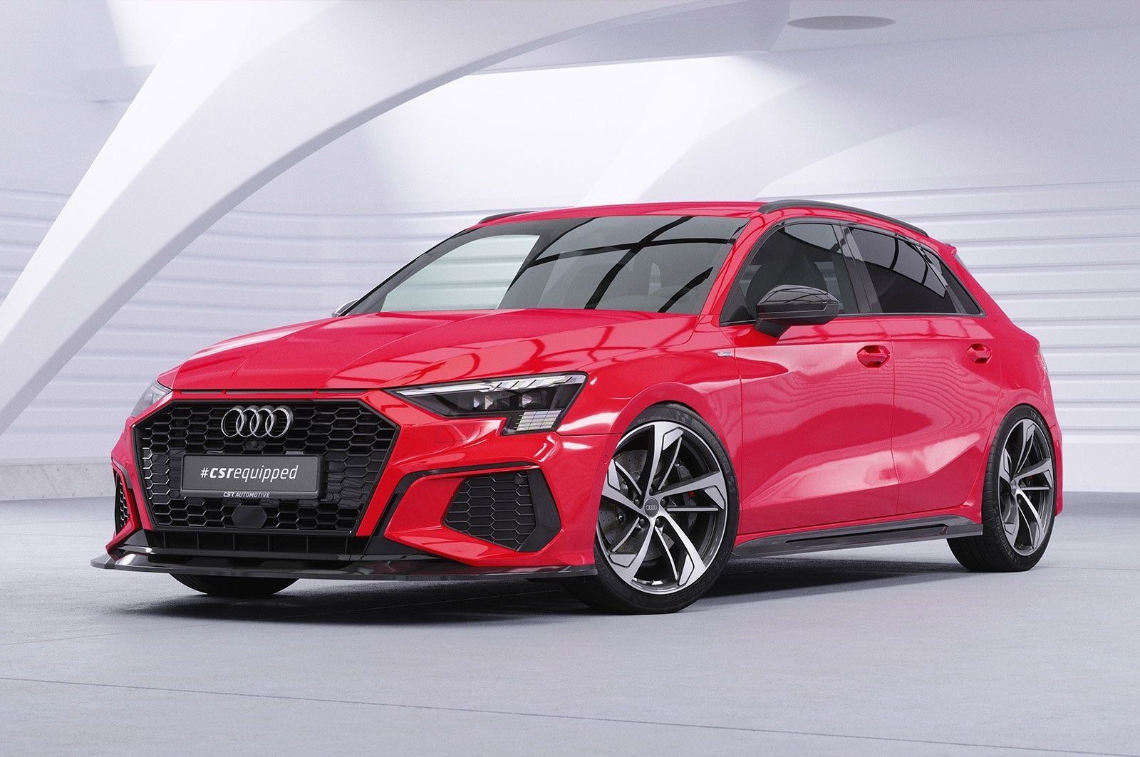 Tutti pezzi di ricambio auto: AUDI S3 8Y A3 Sline 8Y Frontlippe mit DTC neu – Nuovo e nell'imballaggio originale da Buchs ZH venduto da sansar-wheels