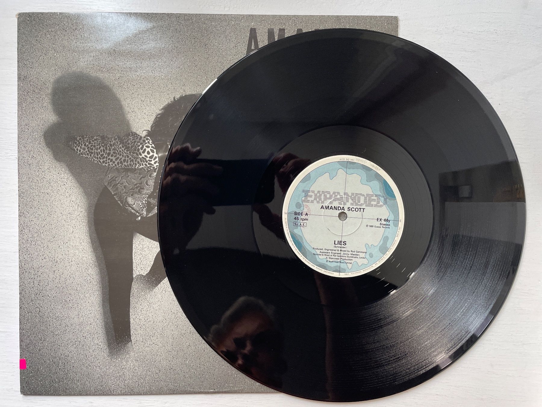 Dischi in vinile: Amanda Scott - Lies - 12" Maxi, 1987, Italo / Synth-Pop – Usato da Zürich venduto da Andy_t71 2