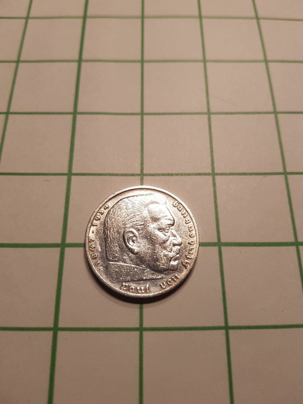 Tutti le monete: 5 Reichs Mark 1938 G – Usato da Altnau venduto da samira41 1
