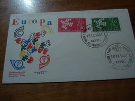 FDC Europamarke 1961, Italien