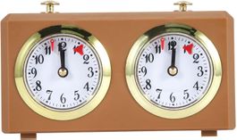 Schach Uhr Analog Spiel Offizielle Uhren Keine Batterie