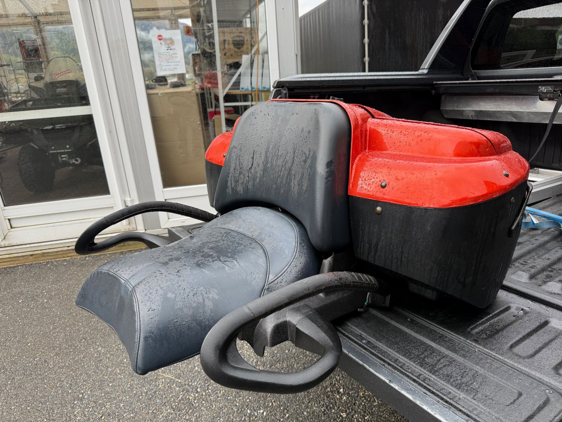 Topcase: Heckbox Hecksitz Arctic Cat TRV – Nuovo (secondo la descrizione) da Münster venduto da werage